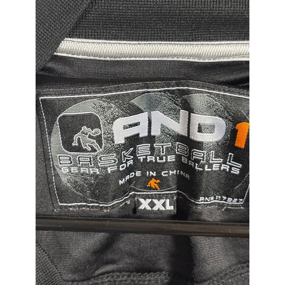 And1 Mens Black Track Jacket Size XXL - Picture 10 of 11